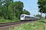 DB Fernverkehr Tz 1173 (DB 411 073/573)  Halle (Saale)  als ICE 1589 Bremen Hbf - München Hbf (Dörverden, 24.05.18).