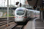 Die Züge der Baureihen 411 und 415 sind nicht alzuhäufig in Mannheim anzutreffen.