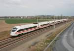 411 xxx als ICE 1556 (Dresden Hbf–Wiesbaden Hbf) am 20.04.2012 zwischen Kottewitz und Leckwitz