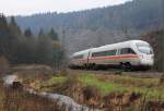 411 062-3  Vaihingen an der Enz  bei Steinbach im Frankenwald am 03.12.2015.