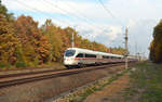 Eine Doppeleinheit der BR 411 war am 06.11.16 als ICE 209 von Hamburg nach Innsbruck unterwegs.