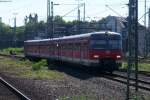 420 883 als S-Bahn nach Dsseldorf Flughafen Terminal bei der Einfahrt Dsseldorf HBF