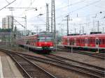 Am 27.5.2010 konnte der alte Stuttgarter Hbf mal wieder zeigen, wie leistungsfhig er noch ist, denn aufgrund einer Strung im S-Bahntunnel fuhren ein paar S-Bahnen  von oben  ab.