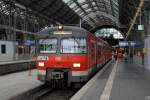 Als S-7 nach Riedstadt-Goddelau steht am 27.8.2010 420 360-0 im Frankfurter Hauptbahnhof.