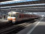 ET 420 001 der IGS München im Münchner Hauptbahnhof am 19.07.14. Sonderfahrt rund um München der   Aktion Müncher Fahrgäste  