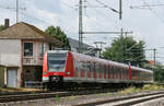DB Regio 423 304 + 423 441 // Flörsheim // 9. Juli 2012