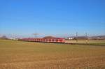 DB Regio S-Bahn Rhein Main 423 xxx und 423 xxx als S6 nach Frankfurt Süd am 18.11.18 auf der KBS630 bei Bad Vilbel Dortelweil 