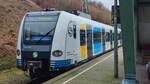 423-340 steht als S3 (S 7341) nach Stuttgart-Vaihingen in Backnang auf Gleis 5 zur Abfahrt bereit.

Aufgenommen am 24.01.2023 um 14:43 Uhr.