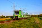 DB S-Bahn Rhein Main 423 391-2 am 26.09.23 auf der RB11 zwischen Frankfurt Höchst und Bad Soden als Aushilfe