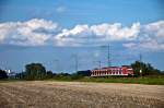 423 351 als S1 am 05.06.2010 kurz vor Freising.