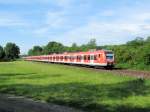 423 084 & Co am 26.05.11 auf der S1 bei Feldmoching