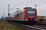 Der 423 293-0 als S11 nach Bergisch Gladbach bei Allerheiligen am 16.2.2013