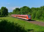 423 162 als S1 nach München Ost am 08.06.2013 bei Feldmoching.