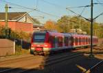 423 056-1 in Königsdorf in Richtung Horrem fahrend.....hier ist er auf den schnellfahrgleisen unterwegs. 1.11.2015