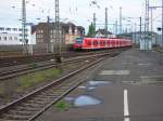 BR 424 bei der Einfahrt in den hauptbahnhof von Hannover