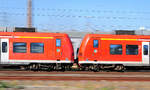 Mitzieher der RB 33, Rhein-Niers-Bahn, BR 425 & 426 von Heinsberg / Duisburg, auf der KBS 485 bei der Einfahrt in Herzogenrath am 4.4.2017 auf den Weg nach Aachen