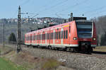 16.03.2017 Streckenabschnitt Uhingen 425 304-3