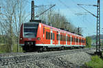 12.04.2017 Streckenabschnitt Uhingen 425 306-8