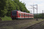 425 139 ist als RB Homburg - Trier unterwegs.