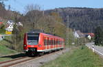 425 306-8  als RE 19085 (Stuttgart Hbf-Rottweil) bei Altoberndorf 24.4.17