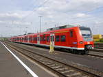 Am 23.06.2017 rangierte 425 046 in Schweinfurt Hbf.