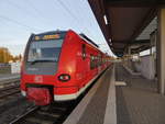 Linie: S1  Betreiber: DB Regio Südost/ Elbe-Saale Bahn  Start: Wittenberge  Ziel: Schönebeck Bad-Salzelmen  Über/via: Osterburg, Stendal, Tangerhütte, Zielitz, Wolmirstedt,