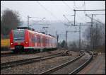 Ein 425er bei der Einfahrt in Geislingen-West. Zugziel war Stuttgart Hbf. Aufgenommen am 08.03.08.
