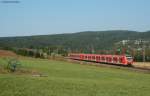 425 306-8 und 426 012-1 als RE 19610 (Singen(Hohentwiel)-Stuttgart Hbf) bei Mhringen 8.9.09