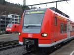 146-206 steht am 22.11.09 mit einem RE nach Stuttgart in Horb bereit zur Abfahrt.