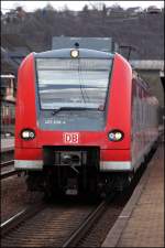 425 638/138 verlsst als RB81 den Bahnhof Trier-Erhang.