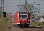 425 579-0 als RB11060 nach Duisburg am Km 28.8 bei Geilenkirchen 18.4.10