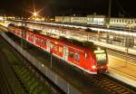 425 205/705 steht als S2 nach Mosbach (Baden) am 02.12.2011 in Kaiserslautern 