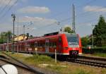 Eine RB 33 verlässt Lindern in Richtung Aachen Hbf. 18.5.2014