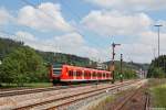 425 807 als RB 19087 am 31.05.2014 bei Horb.