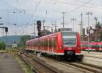 425 149-1 und 426 029-5 erreichen am 05.Juli 2014 als RE von Wrzburg den Bahnhof Bamberg.