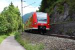 17.06.2014; 425 047 kurz nach Bichlbach Almkopfbahn