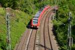 Als S1 nach Kaiserslautern ist hier der 425 209-4 in Neckargerach zu sehen.