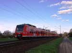 DB Regio Hessen 425 032-0 + 425 xxx am 01.04.16 bei Maintal Ost