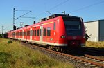 An der Spitze eines RE6a bei Allerheiligen ist 425 571-1 zu sehen. 24.8.2016