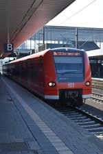 HEIDELBERG, 14.08.2016, 425 255-7 als S3 nach Germersheim im Hauptbahnhof