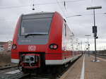 425 146 stand am 12.01.2017 in Kitzingen und fuhr anschließend weiter als RB 58094 nach Würzburg Hbf.