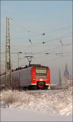 426 514/014 und ein 425er sind als RB42 (RB 20240)  HAARD-Bahn  nach Essen Hbf unterwegs. (09.01.2009)