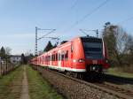 DB Regio 426 519-5 + 426 xxx-x + 425 xxx-x am 14.03.16 bei Hanau West als RB55