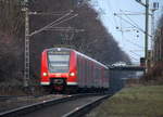 Die Rhein Niers Bahn (RB33) kommt die Kohlscheider-Rampe hoch aus Duisburg-Hbf,Heinsberg-Rheinand nach Aachen-Hbf und hält in Kohlscheid und fährt in Richtung
