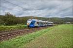 427 551 cantus ist am 04.10.2017 auf dem in Richtung Fulda gesehen bei Reilos.