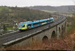 427 110-2 (ET 8.02a | Stadler FLIRT) auf dem Altenbekener Viadukt.