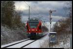 Den ersten Schnee habe ich am 22.11.08 in Sassnitz eingefangen, als der Regionalexpress sich auf dem Weg nach Rostock machte.