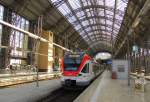 VIAS 303 + 302 als VIA 25012 nach Neuwied, am 18.07.2012 in Frankfurt (M) Hbf.