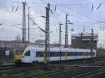 Eurobahn Flirt als RB 59 aus Soest erreicht Dortmund Hbf.(15.12.2008)