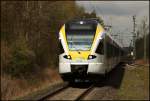 ET5.09 und ET5.21 erreichen als RB50  DER LNER , Mnster(Westf)Hbf - Dortmund Hbf, den Bahnhof von Ascheberg(Westf). (10.04.2010)